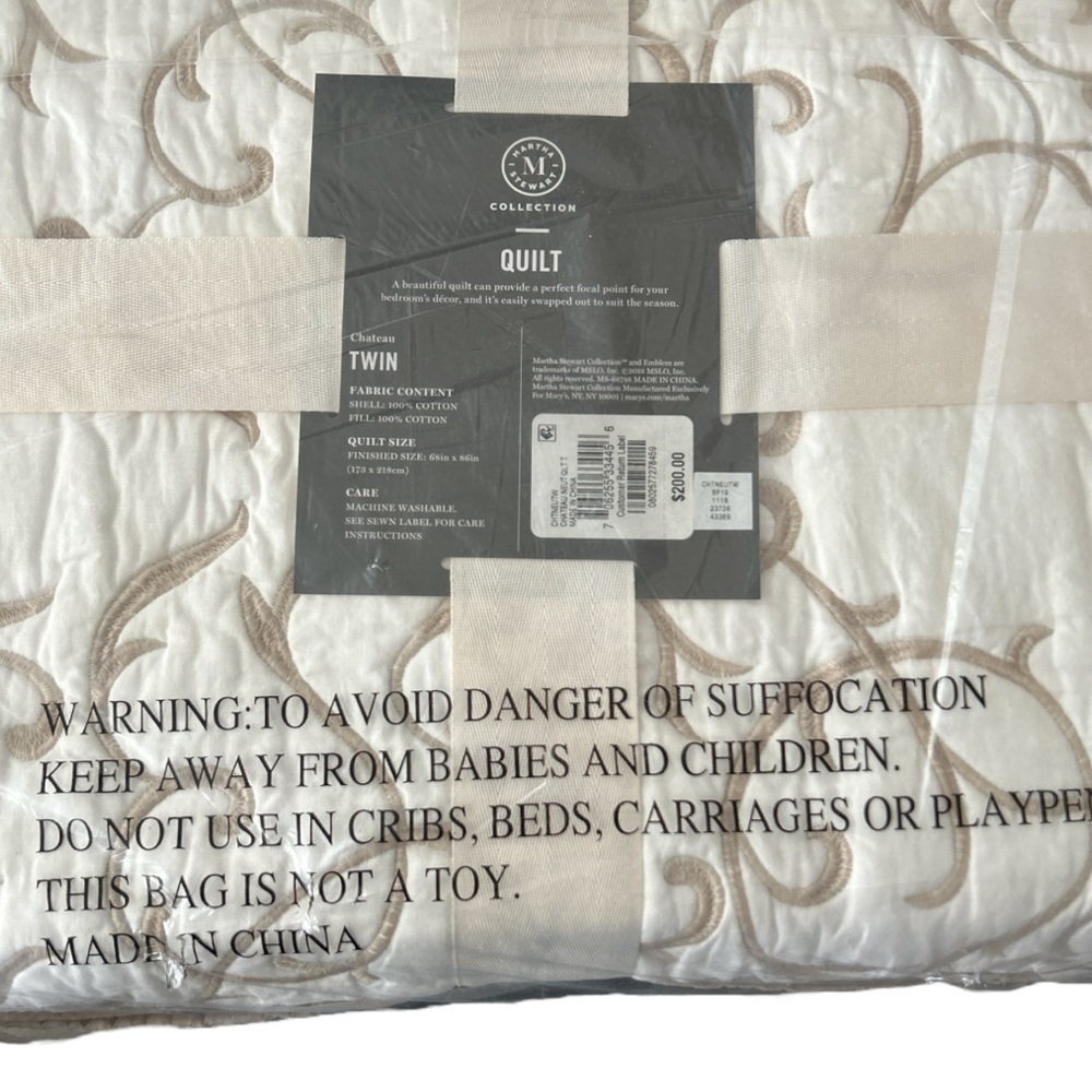 Martha Stewart Quilt - Picture 4 of 6